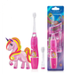 Звуковая зубная щетка Brush-Baby KidzSonic 3+ единорог - изображение 1