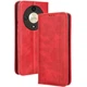 Чехол-книжка Deexe Retro Style для Honor Magic 6 Lite - Red - изображение 1