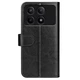 Класичний чохол-книжка Deexe Wallet Style для Xiaomi Poco X6 Pro - Black - зображення 6