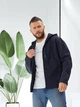Куртка мужская утеплённая на флисе демисезонная soft shell р 50 синяя (5271 синя) - изображение 2