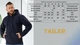 Мужская куртка штормівка Tailer, из ткани Soft Shell капюшоном и подкладкой, Чорна 54 (5271) - зображення 7
