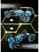 Машинка на радиоуправлении Hyper Stunt-809BA трюковая, перевертыш, дрифт, свет, звук, большая 1:16 Голубой - изображение 5