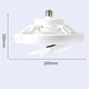 Люстра світлодіодна з вентилятором в патрон E27 RGB 30W 3 режими роботи, таймер + пульт ДУ - зображення 10