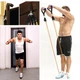 Трубчатый еспандер эспандер exercise pipe, Резинка эспандер для фитнеса supretto тренажерный BY-71 - изображение 6