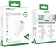 Мережевий зарядний пристрій Acefast A33 QC18W (USB-A+USB-A) Dual Port Charger White (AFA33W) - зображення 2