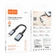 Адаптер Hoco UA24 iP male to USB female 2.0 converter Темно-сірий - изображение 2