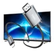 Кабель HOCO, UA27, Lightning, HDMI, металлический серый - изображение 7