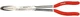 Szczypce wygięte pod kątem 90° wydłużone z 2 przegubami Yato YT-20402 330 mm HRC 50 Cr-V (5906083058486) - obraz 2