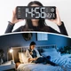 Настенные LED часы с календарем и термометром L6301 - изображение 5