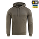 Кофта M-Tac Hoodie Cotton Raglan Dark Olive M/R - изображение 2