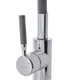 Смеситель для кухни Mixxus Premium RIO 011 (Gray) с длинным, силиконвым изливом, латунь, однорычажный, для мойки - изображение 2