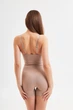 Стягуюче боді-шорти для корекції фігури комбідрес Nud XL Бежевий - зображення 2