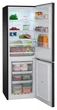 Двокамерний холодильник Amica KGCN 387 110 S (NoFrost 231л Vit Control Plus Клас Е) - зображення 4