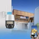Уличная IP камера 5МП WiFi Verto VRT-C166 FHD 5MP Outdoor WiFi PTZ 1920×1080 с режимом тревоги 18 двухъядерных светодиодов - изображение 2