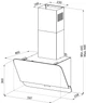 Вытяжка Pyramida AGW 60 S GBL - изображение 6
