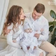 Костюм для крещения девочки Мамине Сонечко Панночка 68 велюр белый кружево белое (11212-2) - изображение 2