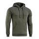 Кофта M-Tac Hoodie Cotton Raglan Hard Army Olive M - зображення 2