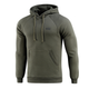 Кофта M-Tac Hoodie Cotton Raglan Hard Army Olive S - зображення 1