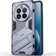 Защитный чехол с подставкой Deexe Bibercas для Realme 12 Pro / 12 Pro+ - Dark Blue - изображение 1