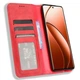 Чехол-книжка Deexe Retro Style для Realme 12 Pro / 12 Pro+ - Red - изображение 2