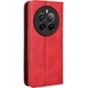 Чехол-книжка Deexe Retro Style для Realme 12 Pro / 12 Pro+ - Red - изображение 6