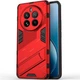 Захисний чохол з підставкою Deexe Bibercas для Realme 12 Pro / 12 Pro+ - Red - зображення 1