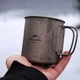 Кружка титановая Naturehike NH20CJ005 с ручкой 450 мл (6927595745786) - изображение 7