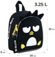 Рюкзак дитячий Kite Bad Badtz-Maru 22x20x9 см Чорний (HK24-538XXS) - зображення 2