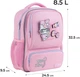 Рюкзак дитячий Kite Hello Kitty 32.5x24.5x9.5 см Рожевий (HK24-559XS) - зображення 2