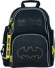 Рюкзак шкільний Kite DC Comics Batman 38x28x15 см Чорний (DC24-702M LED) - зображення 1