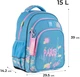 Рюкзак шкільний Kite In Paris 39x29.5x14.2 см Блакитний (K24-763M-1) - зображення 2