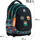 Рюкзак шкільний Kite Crazy Mode 36x27x16 см Чорний (K24-724S-4) - зображення 2
