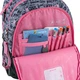 Рюкзак шкільний Kite Lucky Girl 38x28x16 см Сірий (K24-700M-2) - зображення 12