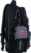 Рюкзак підлітковий Kite Education teens Kuromi 42x29x17 см Чорний (HK24-2587M) - зображення 3