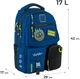 Рюкзак підлітковий Kite Education teens 42x29x17 см Синій (K24-2587M-3) - зображення 2