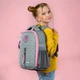 Рюкзак шкільний каркасний Kite College Line girl 35x26x13.5 см Сірий (K24-555S-2) - зображення 17