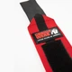 Кистевые бинты Gorilla Wear Wrist Wraps ULTRA Red/Black (45 см, жесткие) - изображение 2