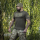 Футболка M-Tac Logo Dark Olive S - изображение 11