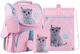 Шкільний набір Kite Studio Pets 35х25х13 см Рожевий (SET_SP24-501S) - зображення 1