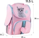 Шкільний набір Kite Studio Pets 35х25х13 см Рожевий (SET_SP24-501S) - зображення 2