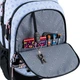 Рюкзак підлітковий Kite Education teens tokidoki 42x29x20 см Бузковий (TK24-727M) - зображення 12