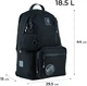 Рюкзак підлітковий Kite Education teens 44x29.5x15 см Чорний (K24-949L-1) - зображення 2