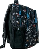 Рюкзак підлітковий Kite Education teens 40x29x17 см Чорний/принт (K24-8001M-3) - зображення 3