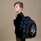 Рюкзак підлітковий Kite Education teens 40x29x17 см Чорний/принт (K24-8001M-3) - зображення 15