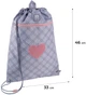 Шкільний набір Kite Fluffy Heart 36x27x16 см Сірий (SET_K24-724S-1) - зображення 17