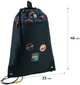 Шкільний набір Kite Crazy Mode 36x27x16 см Чорний (SET_K24-724S-4) - зображення 17