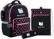 Шкільний набір Kite Hello Kitty 39х29х14.5 см Чорний (SET_HK24-770M) - зображення 1