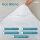 Наматрасник "ECO BLANC" на угловых резинках 180х200 см - изображение 4