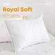 Подушка антиаллергенная двухкамерная и двухсторонняя с мембраной ROYAL SOFT 50х70 см - изображение 1