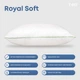Подушка антиаллергенная двухкамерная и двухсторонняя с мембраной ROYAL SOFT 50х70 см - изображение 5